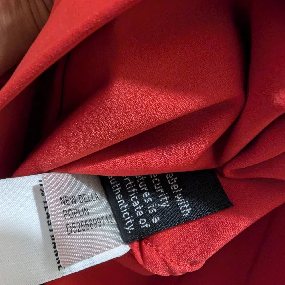 Diane von Furstenberg New Della Poplin Hot Pink Sheath Dress Wrap Tie Front- 14 - Picture 10 of 12